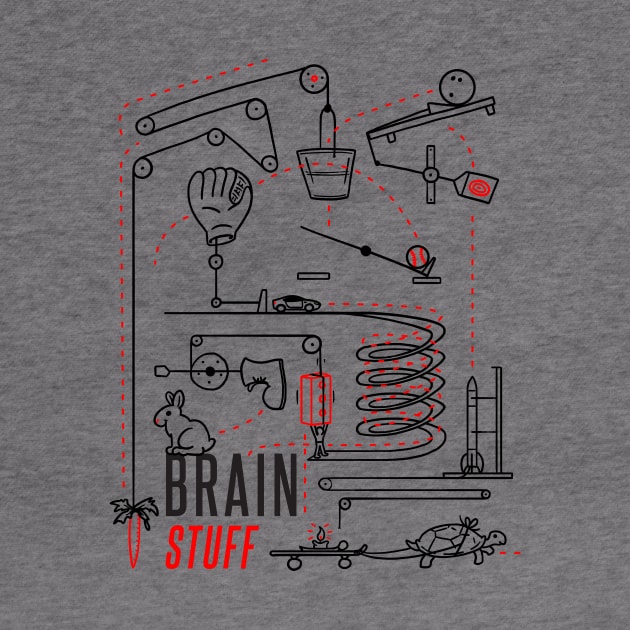 Rube Goldberg Machine Logo by BrainStuff